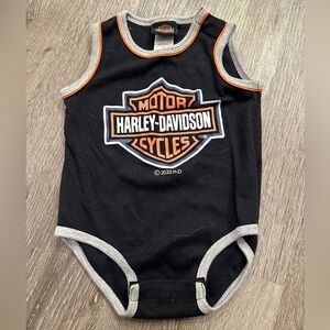 Harley Davidson 12m onsie